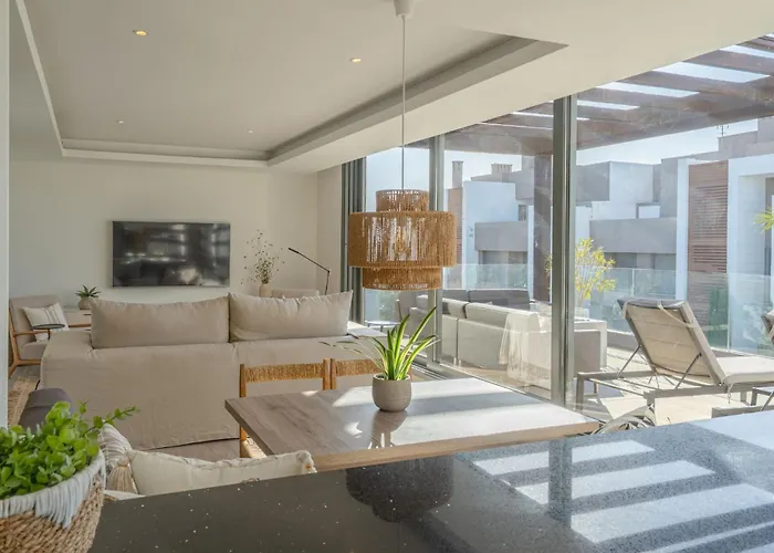 Stylish Boutique 2-bedroom Penthouse Near Estepona